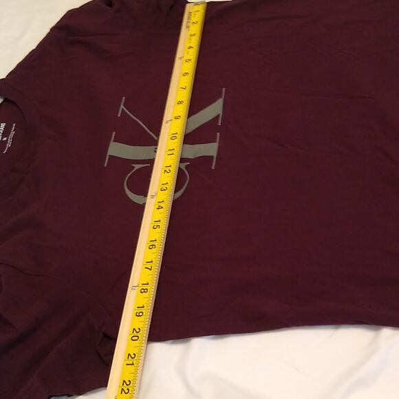 CK Calvin Klein Maroon Men's size Medium t-shirt. - Picture 4 of 7